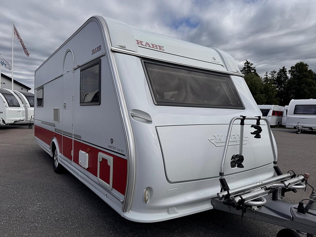 Kabe AMETIST GLE B2 KS Långbäddar AC, Solpanel, Cykelhållare
