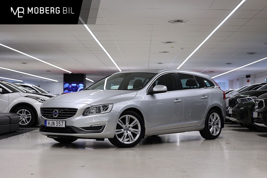 Volvo V60 D4 181hk Summum Taklucka Navi Värmare Drag Keyless