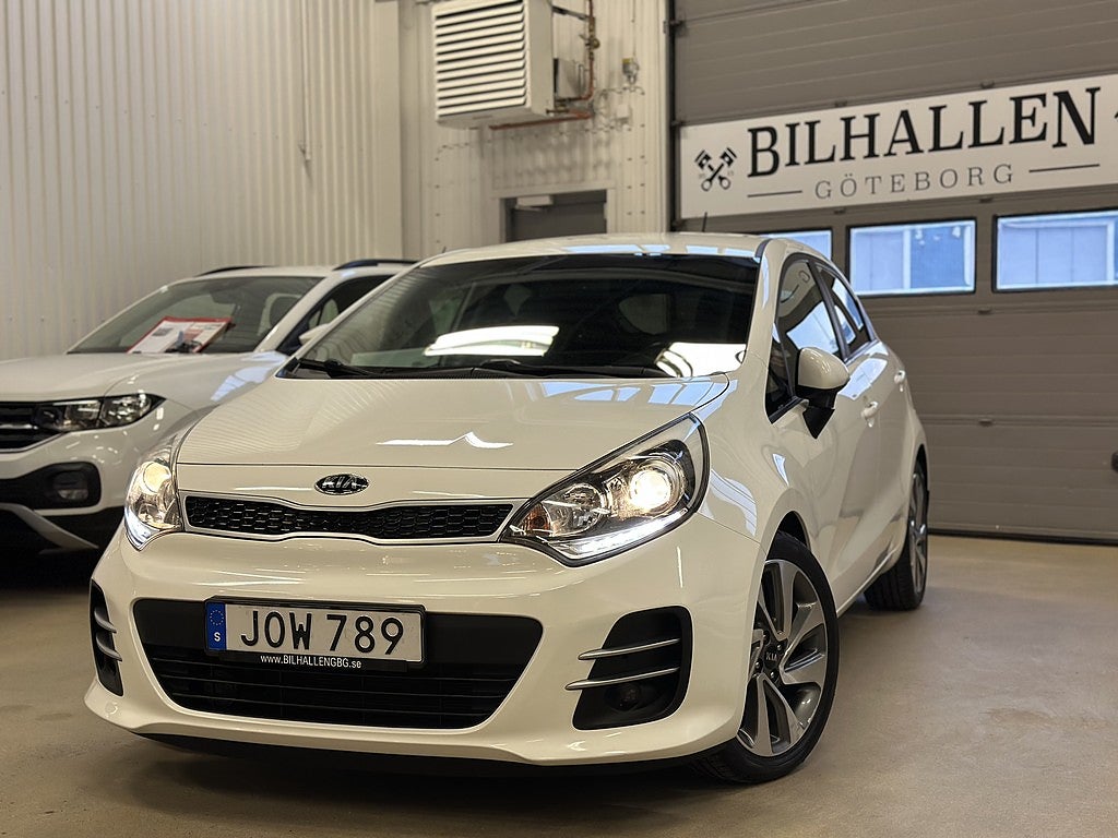 Kia Rio 1.2 CVVT GLS(84hk)2Brukare GPS B-Kamera P-Sensor V-Hjul 