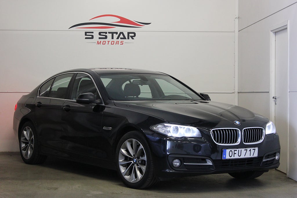 BMW 520d xDrive Sedan Steptronic Läder Drag HiFi Rattvärme