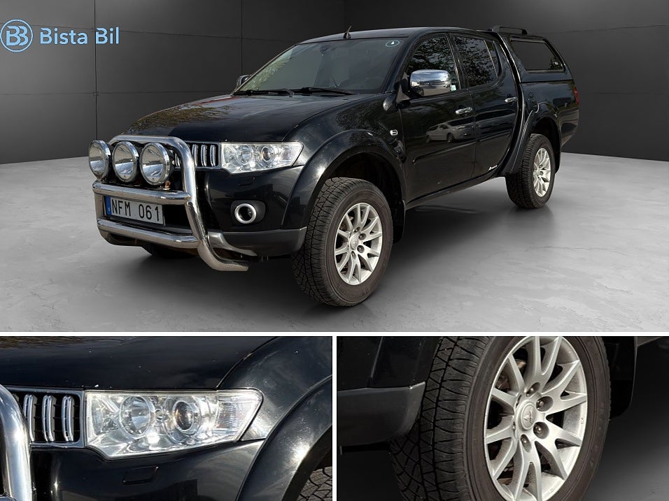 Mitsubishi L200 DUBBELHYTT 2.5 4X4 MOMS / KÅPA / SKINN / 178Hk