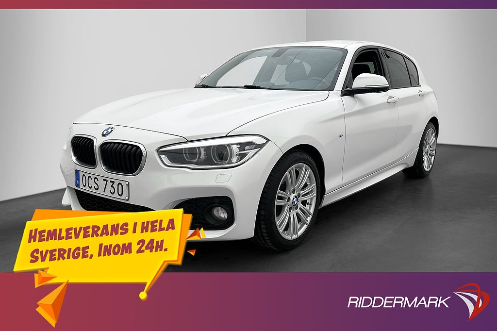 BMW 118 d 150hk M Sport HiFi Sensorer Keyless Farthållare