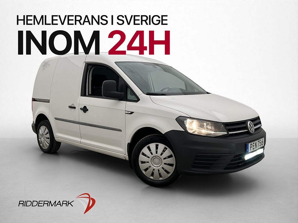 Volkswagen Caddy 2.0TDI Värmare Dragkrok Kamera Farthållare