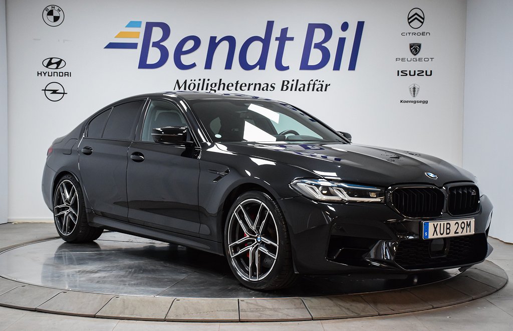 BMW M5 Competition / Massagestolar / Svensksåld / 625 hk