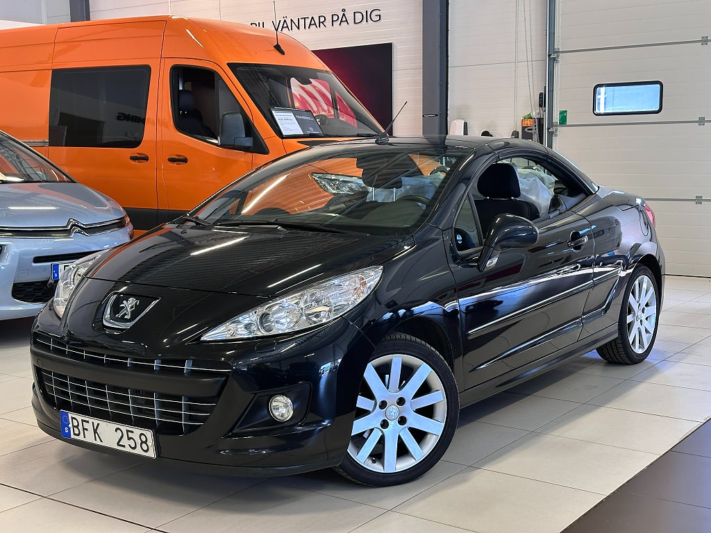 Peugeot 207 CC Active 1.6 VTi 120hk Nyservad Euro 5 thumbnail