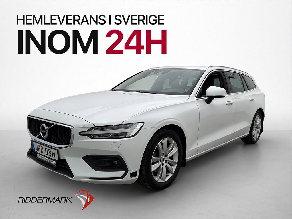 Volvo V60 D4 190hk Advanced VOC Dragkrok Skinn Kamera