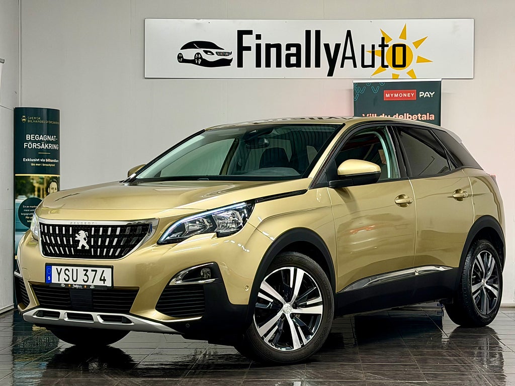 Peugeot 3008 1.2 130 EAT Allure GT Euro 6 1-BRUKARE/CarPlay/Kamrem 