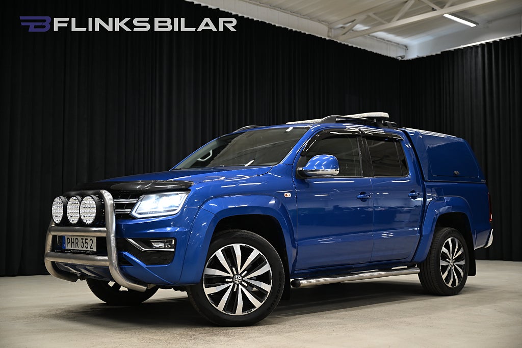 Volkswagen Amarok V6 225HK Automat|Aventura|Kåpa|Drag|Värmare|Moms|SeUtr!
