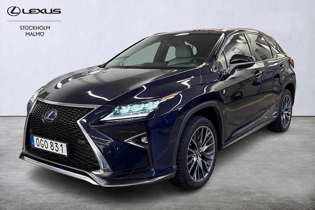 Lexus RX450H F Sport AWD 3.5 V6 358hk Navi Keyless Backka...