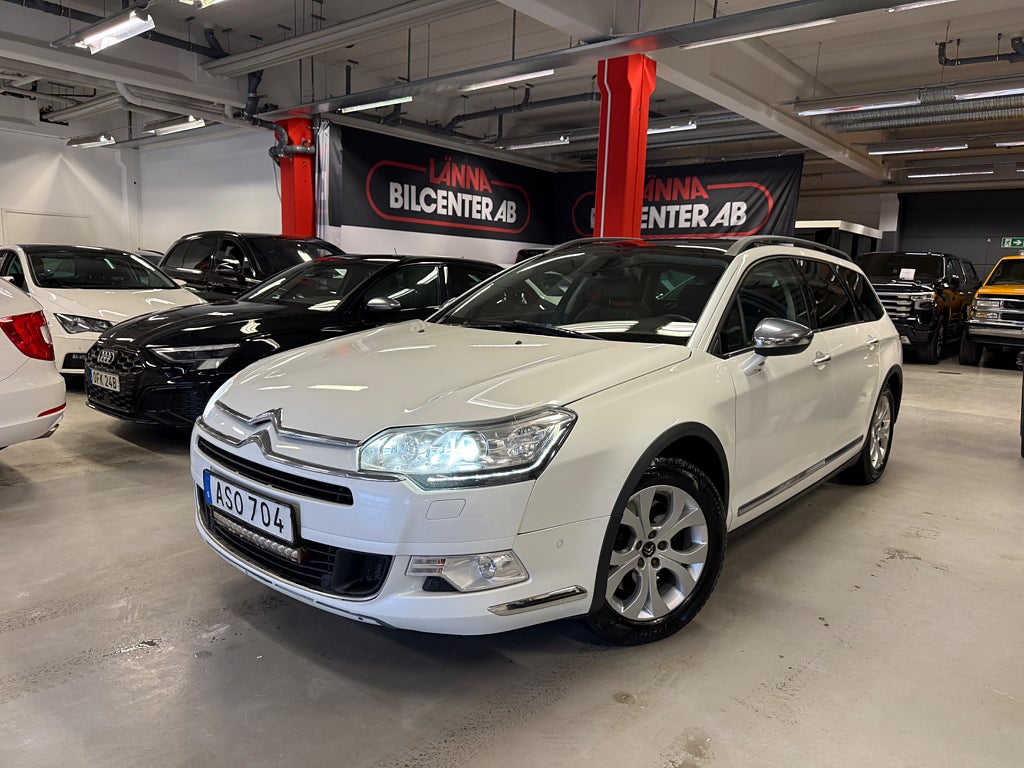 Citroën C5 Tourer 2.0 BlueHDi Pano PDC Kamrembytt SOV 
