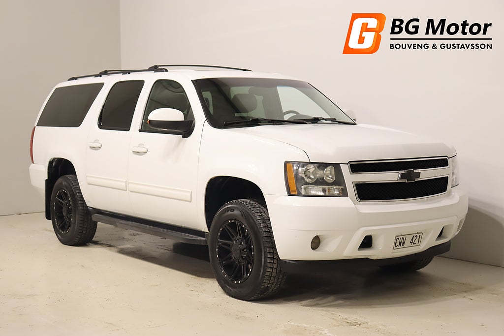 Chevrolet Suburban 1500 5.3 V8 330HK E85 4WD Hydra-Matic 6-Sits