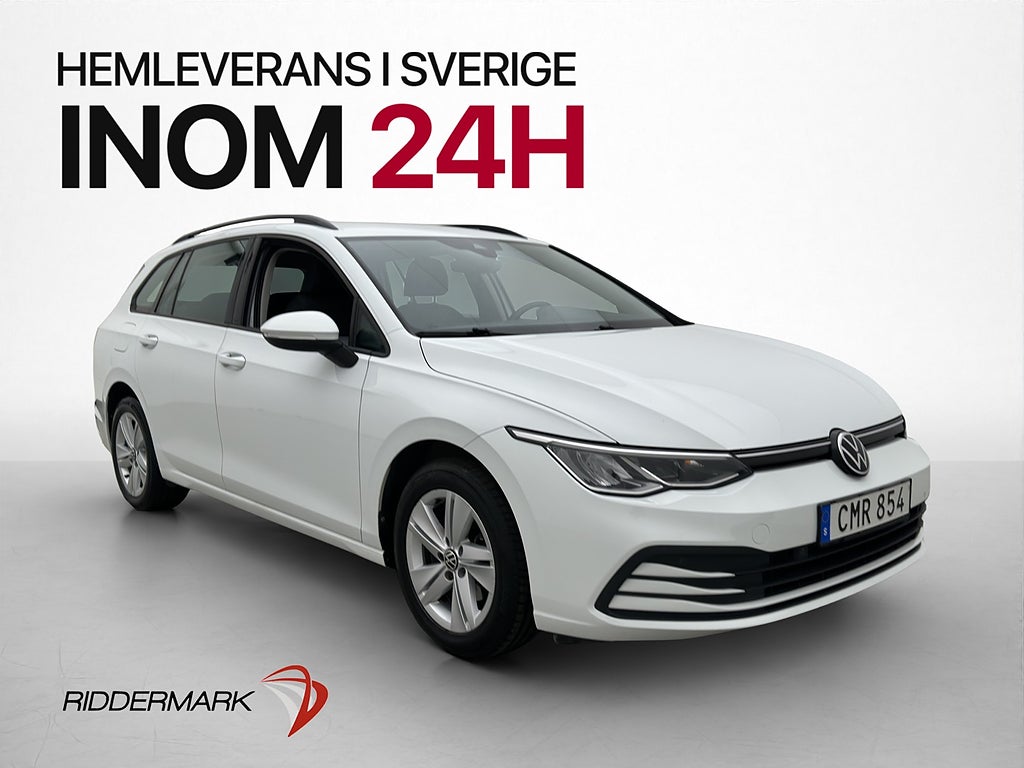 Volkswagen Golf Cockpit 0,48l/mil Rattvärme MOMS CarPlay