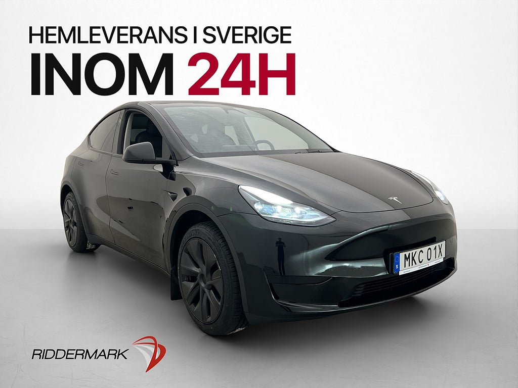 Tesla Model Y Long Range 347hk Autopilot Dragkrok Pano MOMS