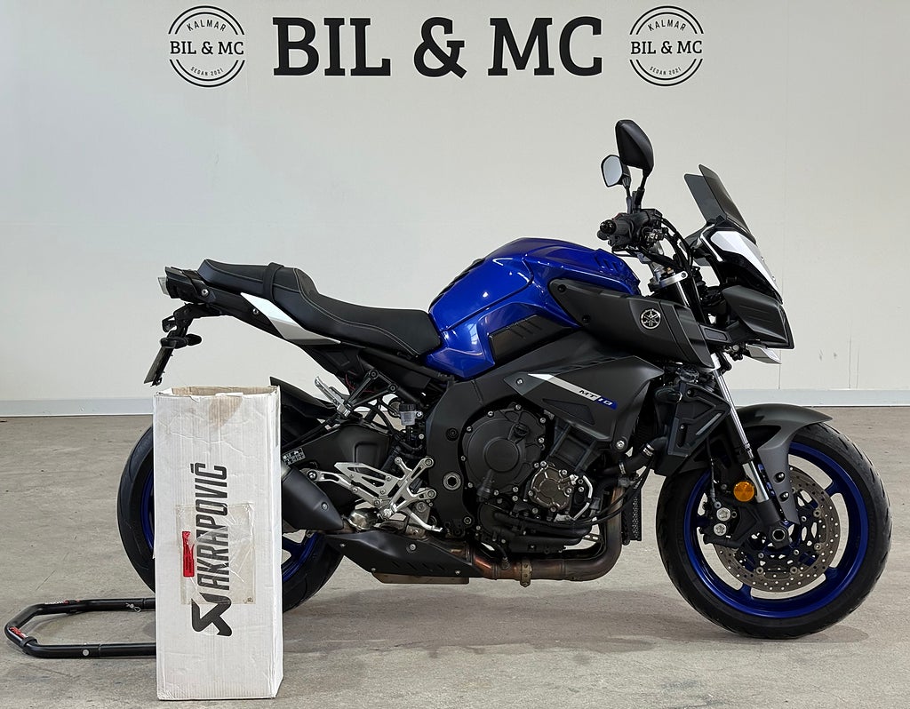 Yamaha MT-10 Kanon fin Akrapovic 0kr insats 2,95% ränta 