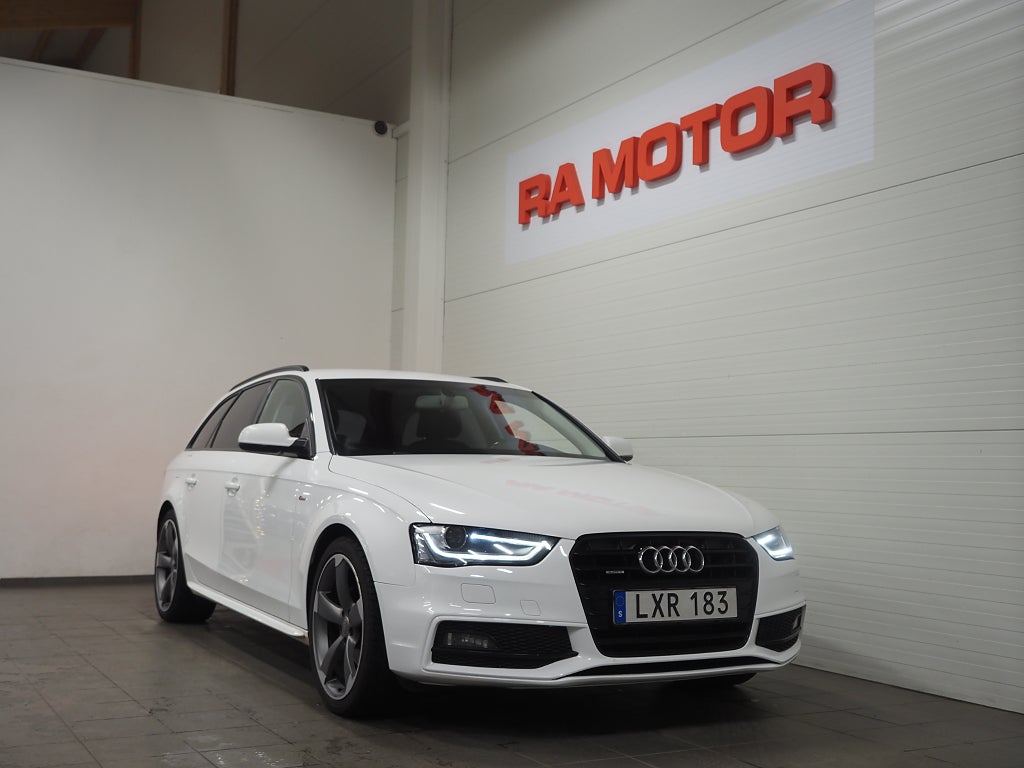 Audi A4 Avant 2.0 TDI 150hk Quattro S-Line Dragkrok PDC 2015