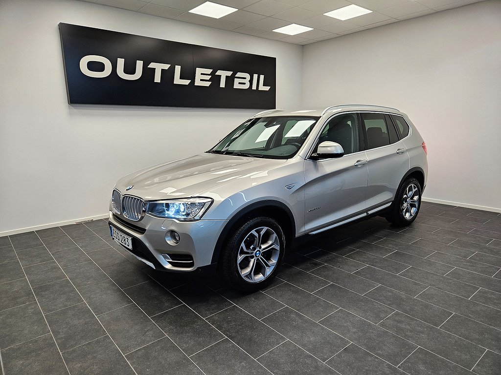 BMW X3 xDrive 20d 190hk Steptronic X-Line 1-ägare Dragkrok