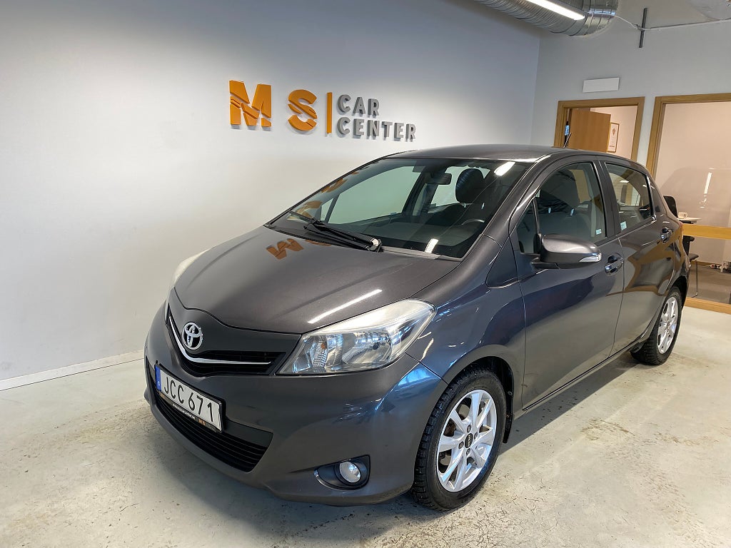 Toyota Yaris 5-dörrar 1.33 Dual VVT-i Multidrive S Active Nyserv Kam
