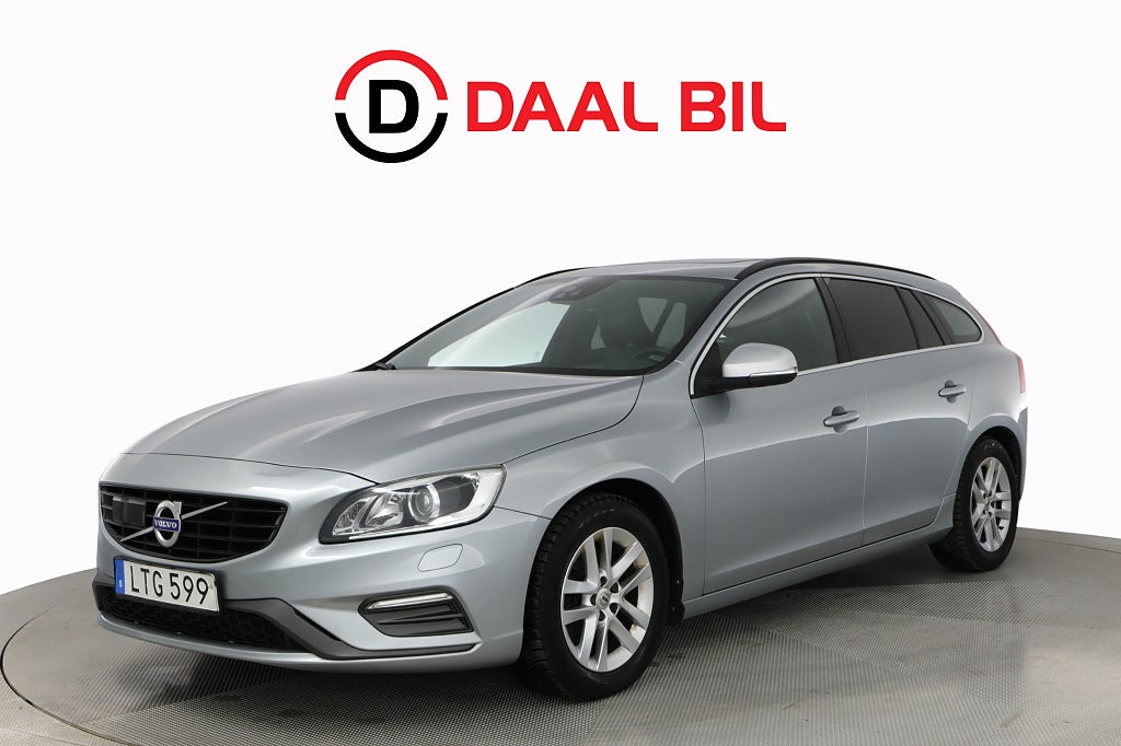 Volvo V60 D4 190HK R-DESIGN TAKLUCKA P-VÄRM DRAGKROK B-KAMERA NAV