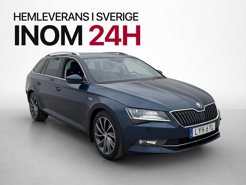 Skoda Superb 2.0 TDI 4x4 L&K Värmare Skinn Kamera Canton