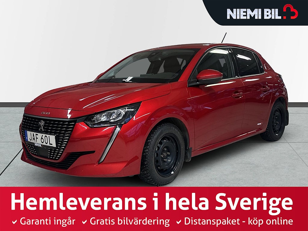 Peugeot 208 1.2 PureTech Allure Mvärm 360°Kamera Kamrem bytt