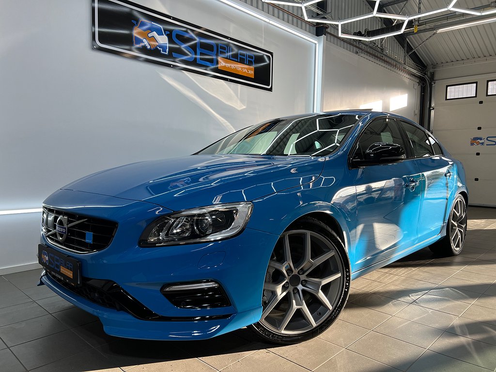 Volvo S60 Polestar T6 AWD Powershift, 351hk Polestar, R-Design, Summum