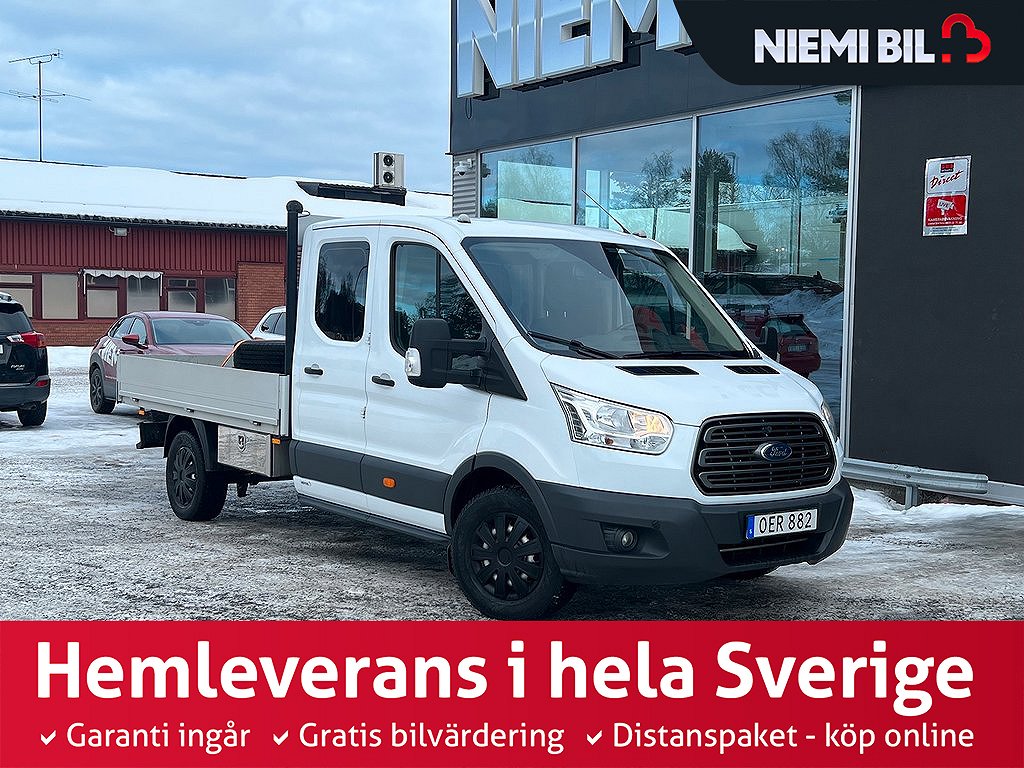 Ford Transit 350 Chassi Dubbelhytt 2.0 TDCi 170hk Drag/MOMS