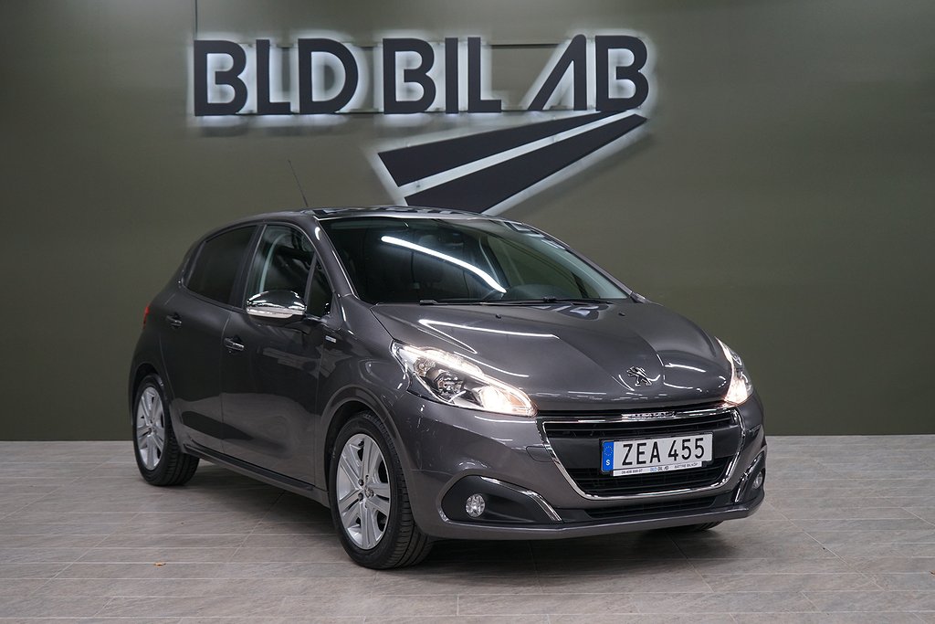 Peugeot 208 5-dörrar 1.2 PANORAMA PDC  VTi Euro 6