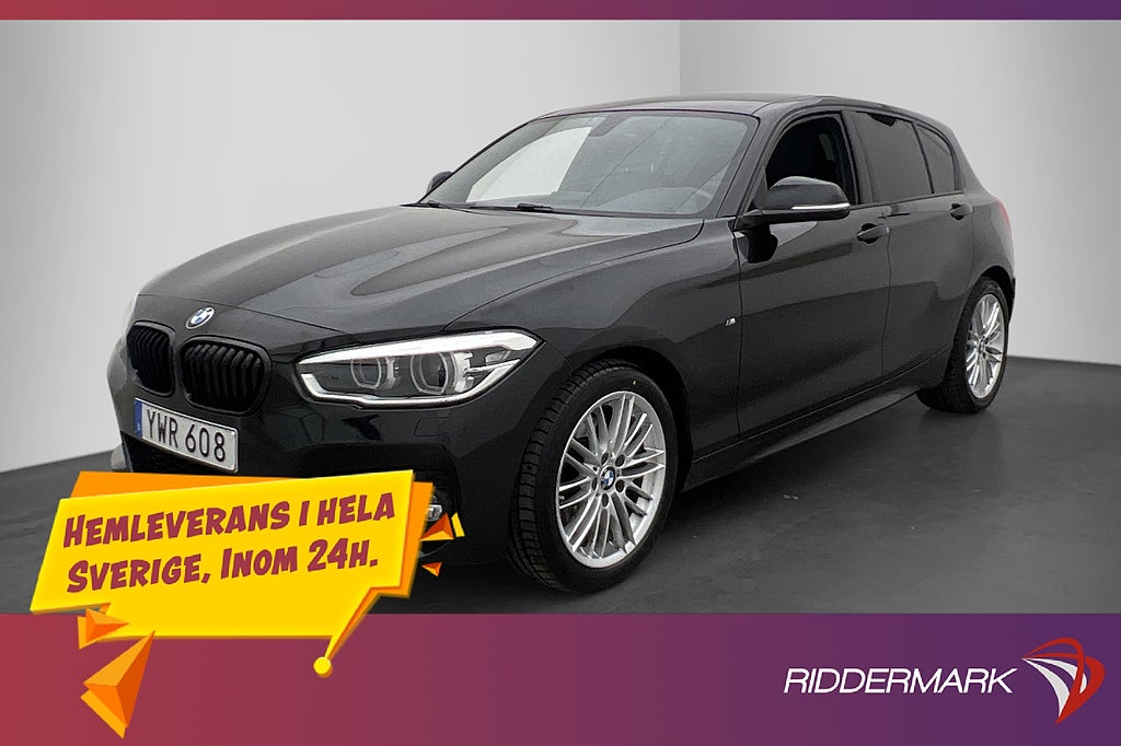 BMW 120 i 184hk M Sport P-Sensorer Skinnklädsel Keyless