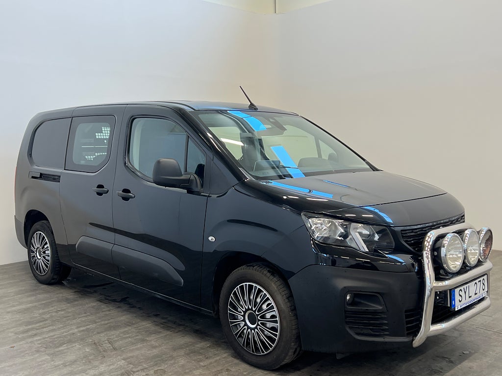 Peugeot Partner Utökad Last 1.5 Kombi Crew Euro 6