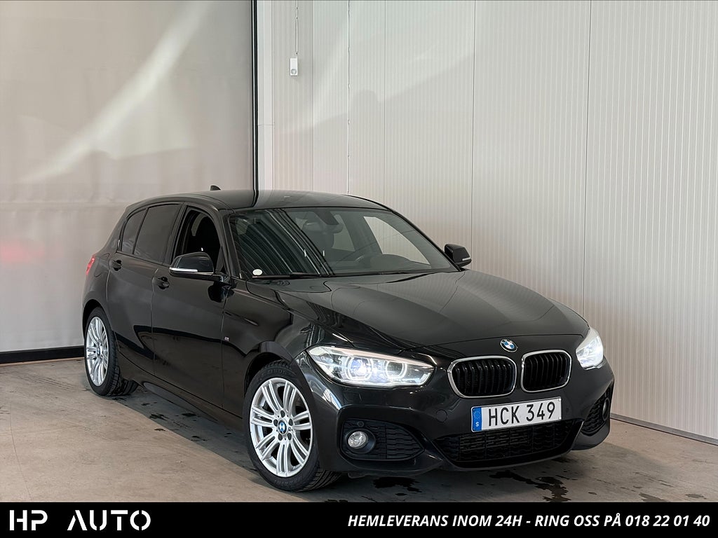 BMW 118d d 150hk M-Sport HiFi Dragkrok Aut S&V-Hjul!