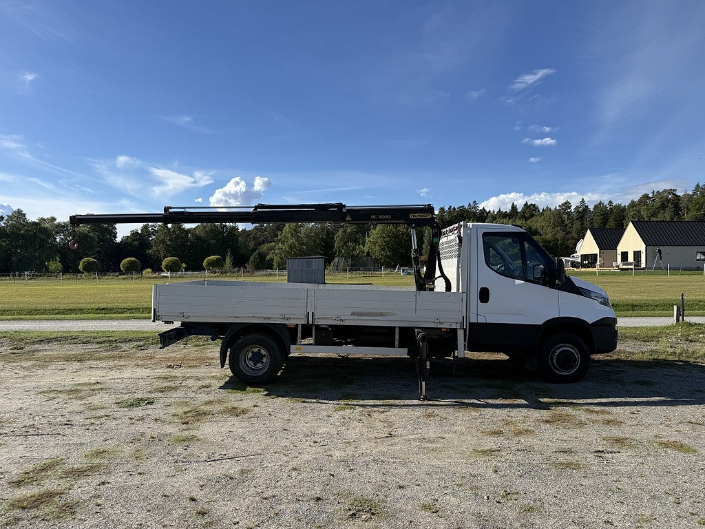 Iveco Daily 70-170 Kranbil, Lastar 3575kg, E6, Palfingerkran