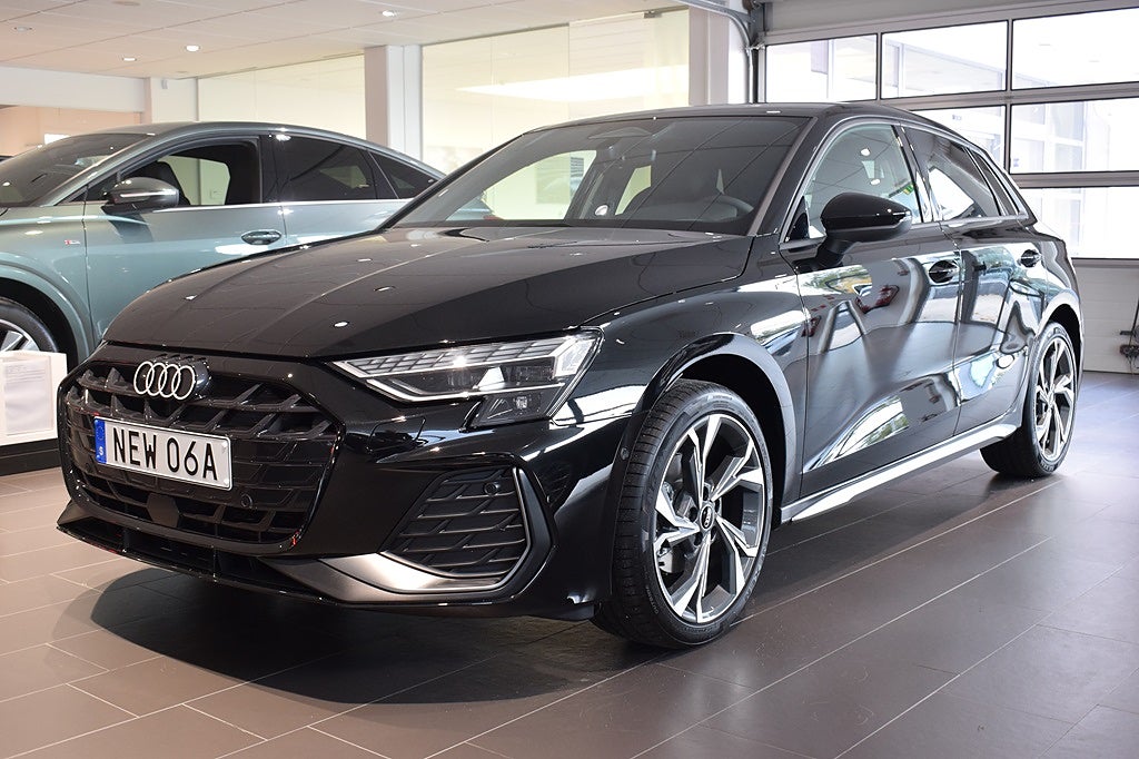 Audi A3 Sportback 150hk S-tronic S-line Ny lagerbil 2026