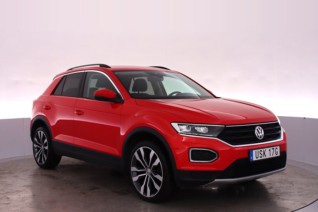 Volkswagen T-Roc TSI 150Hk DSG Dragkrok/Värmare/Backkamera