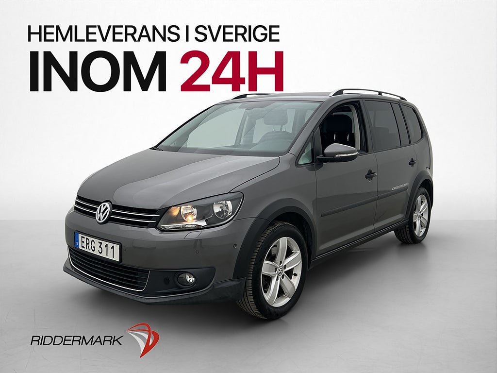 Volkswagen Touran Cross 1.4 TSI 7-sits Kamera Skinn Sensorer