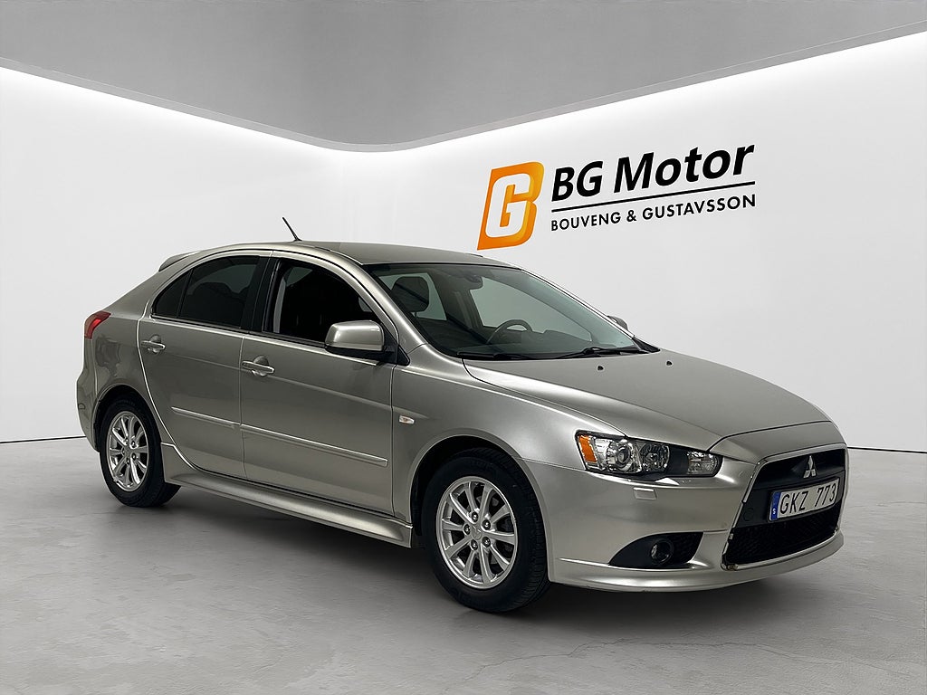 Mitsubishi Lancer Sportback 1.8 Di-D 116HK Skinn/Keyless/Backkamera