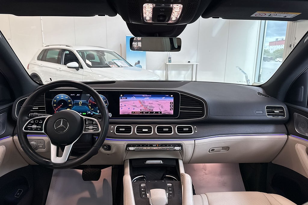 Mercedes-Benz GLE 350 de 4MATIC 9G-T AMG Line Pano/HuD/Ambient/El-Stolar