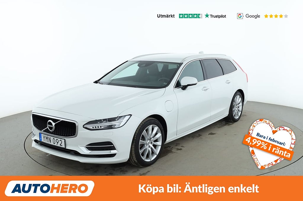 Volvo V90 T8 Recharge Momentum AWD / CarPlay, Helljusassist