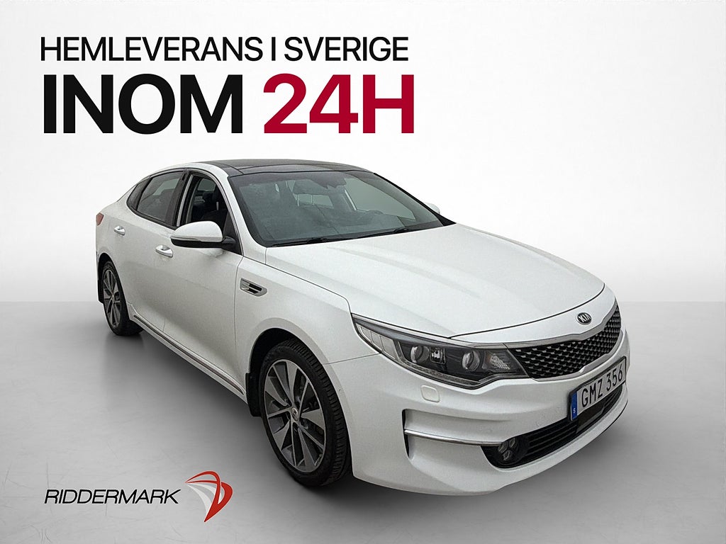 Kia Optima 141hk Launch Edition Pano Kamera Läder Rattvärme