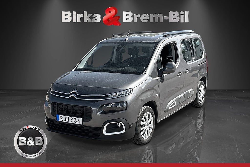 Citroen Berlingo 1.2 PureTech 110 drag+värmare kamera