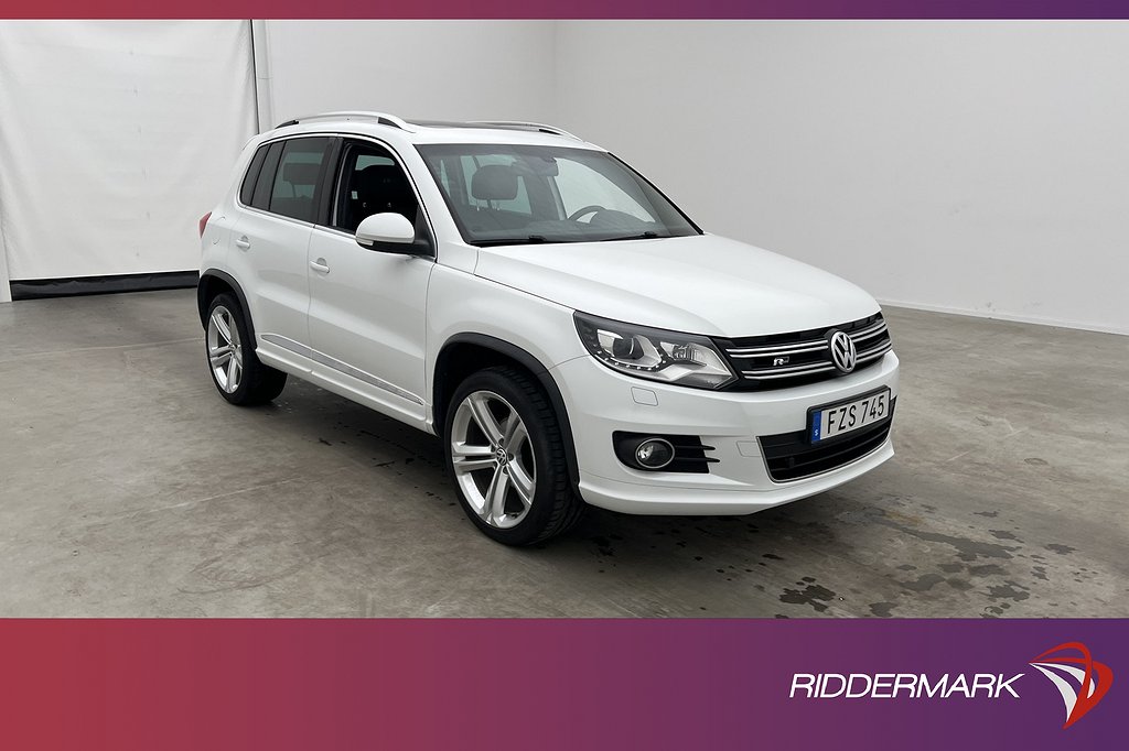 Volkswagen Tiguan 1.2 TSI 4M 160hk R-Line Pano Skinn Kamera