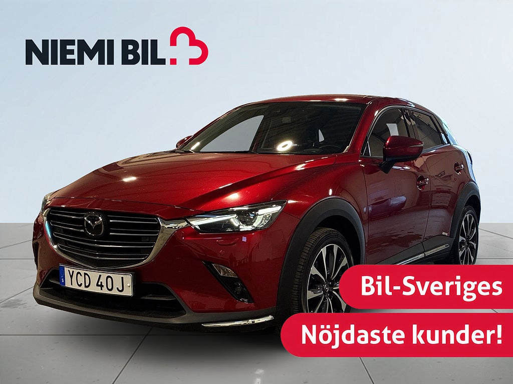 Mazda CX-3 2.0 SKYACTIV-G Kamera Rattvärme BOSE Navi Psens S&Vhjul