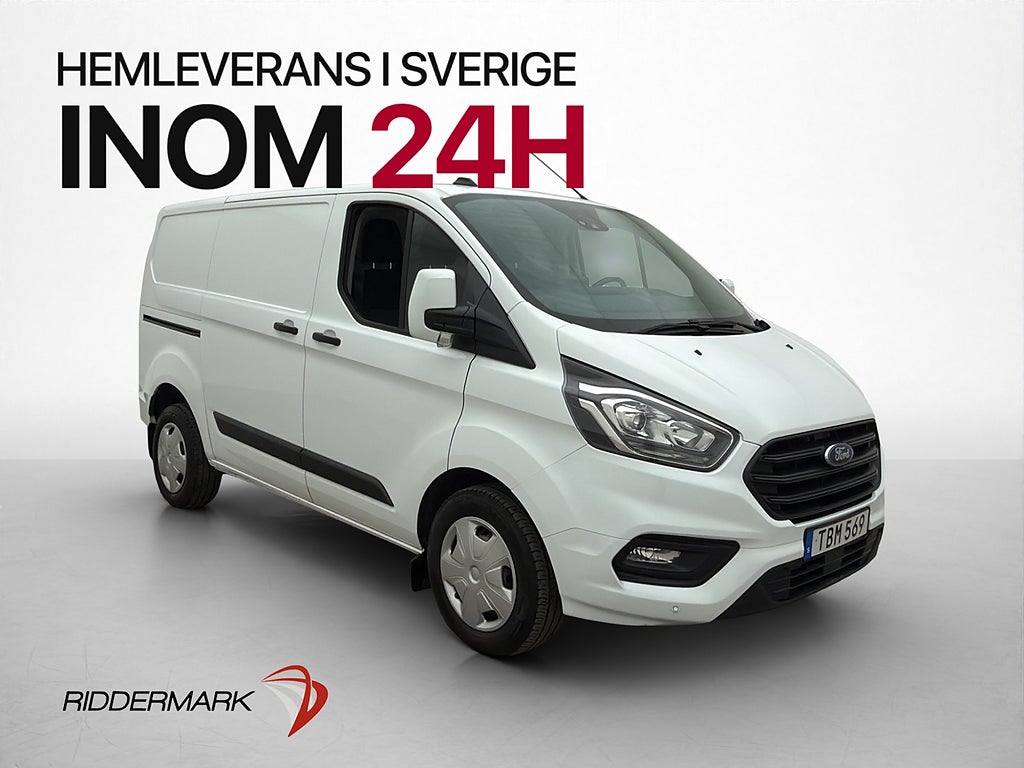 Ford transit-custom 130hk Värm Drag Kamera CARPLAY Moms