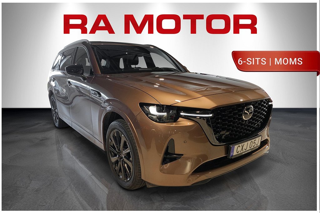 Mazda CX-80 PHEV | 6-Sits | HOMURA PLUS | MOMS/VAT | DEMO 2024