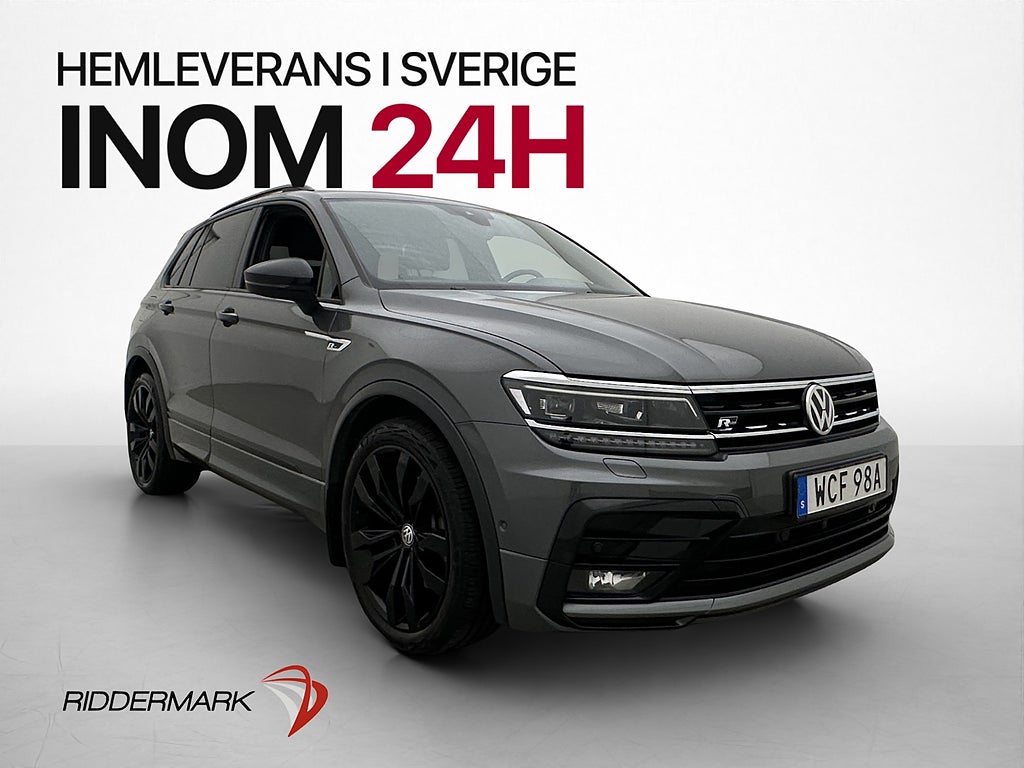 Volkswagen Tiguan 2.0 TDI 4M R-Line Drag Värm Cockpit Kamera
