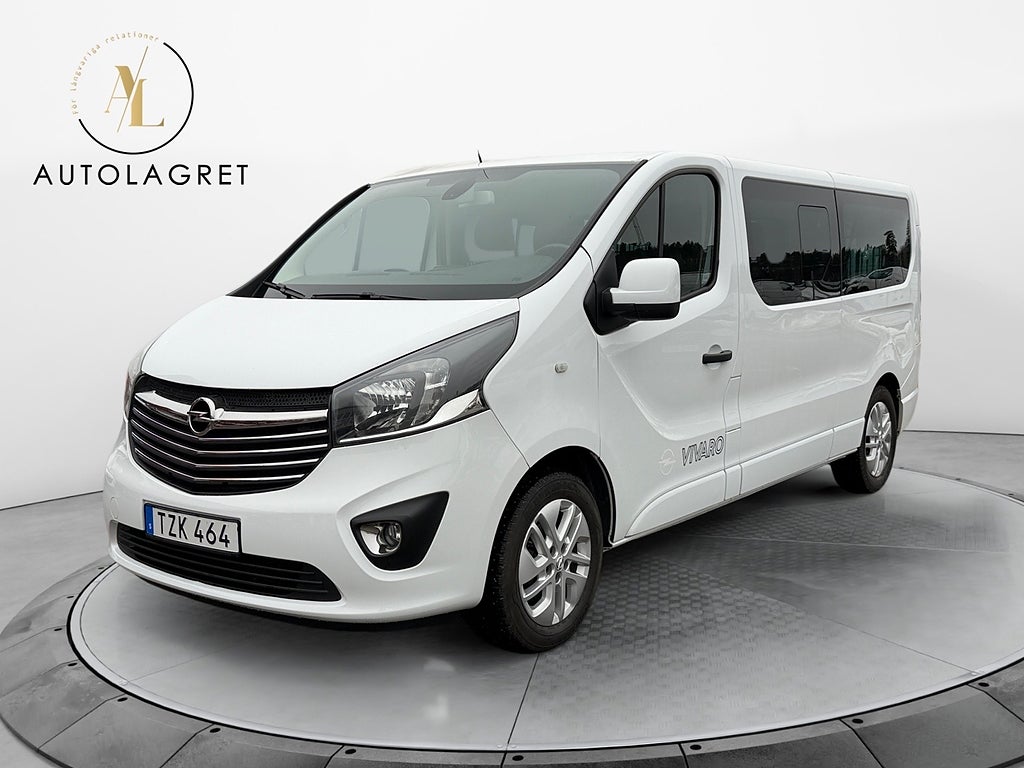 Opel Vivaro Kombi 1.6 CDTI BIturbo 9sits Värmare Navi Drag Euro6