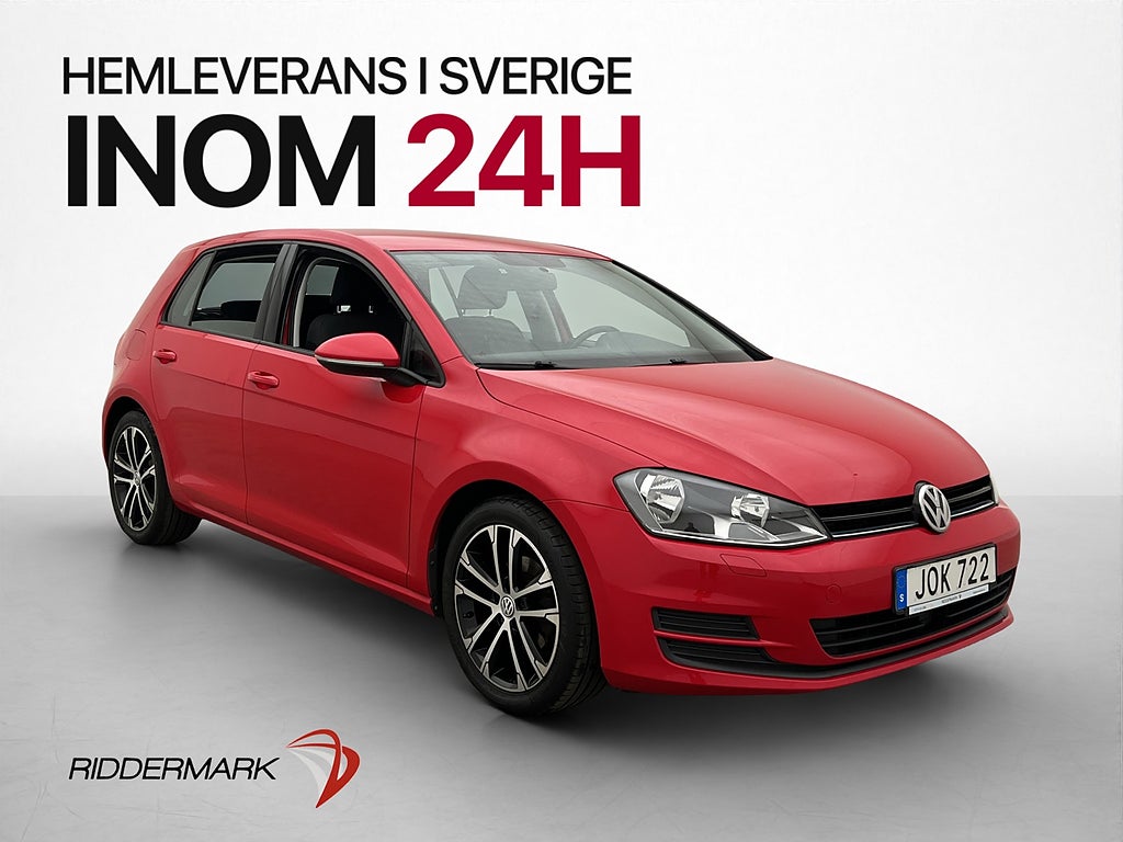Volkswagen Golf 1.2 TSI Masters Adaptv-F 0,49l/mil ISOFIX
