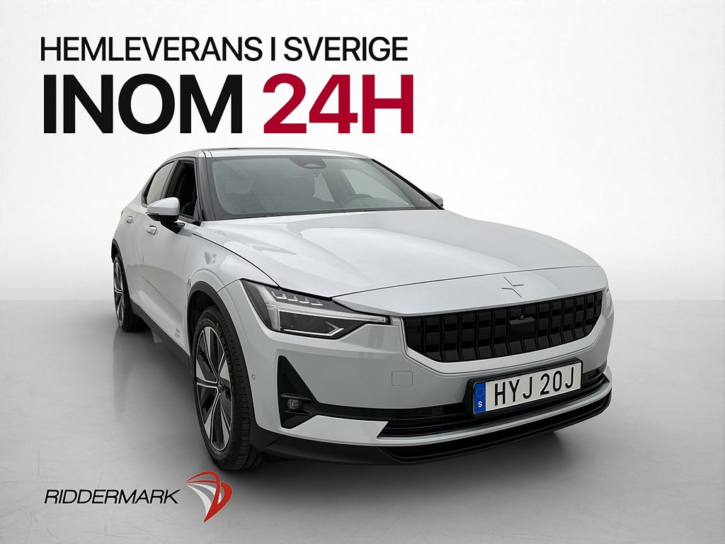 Polestar 2 Long Range Single Motor Plus Pano H/K Drag MOMS