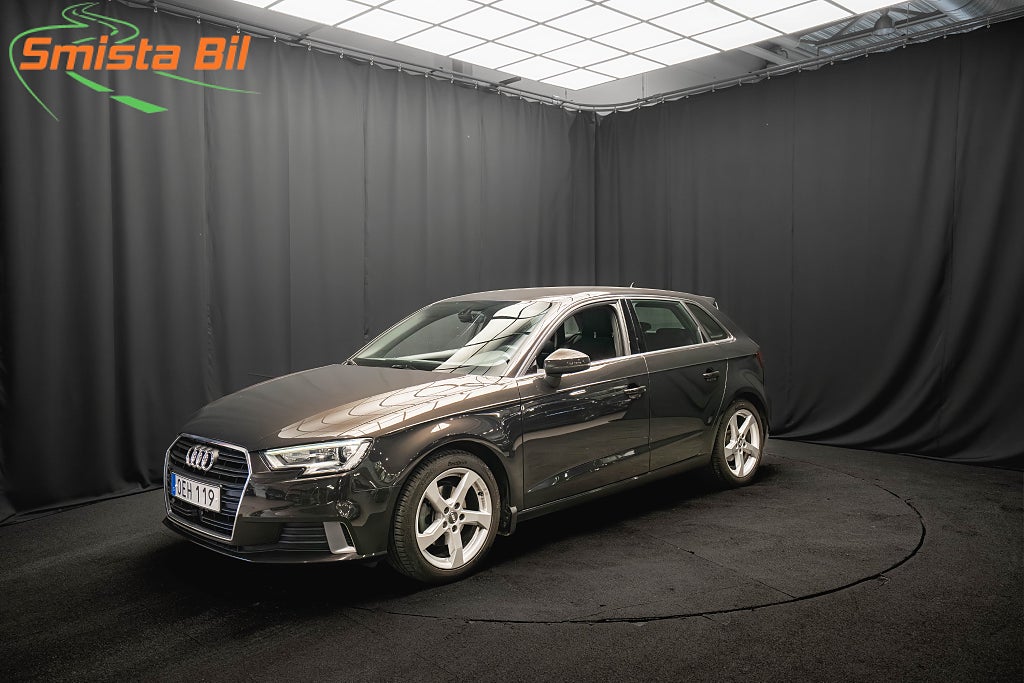 Audi A3 1.4 TFSI M&K-VÄRMARE 1-ÄGARE AUTOMAT ADAPTIV-FART