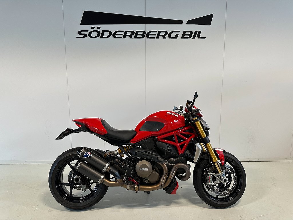 Ducati Monster 1200S Öhlins, Brembo, Termignoni, Låga mil