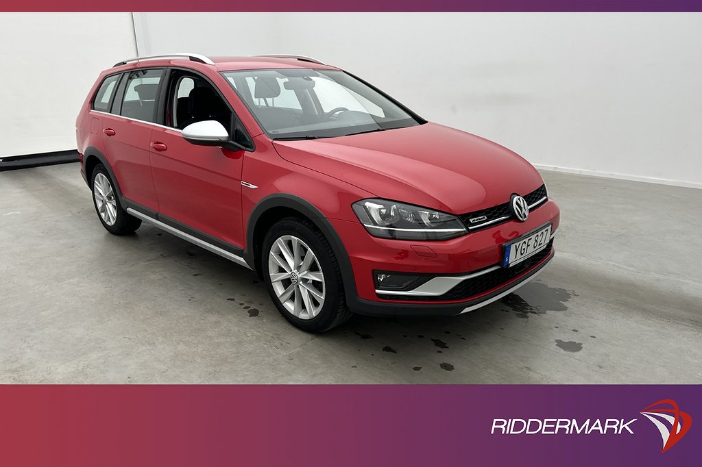 Volkswagen Golf Alltrack TSI 4M Adaptiv farthållare CarPlay